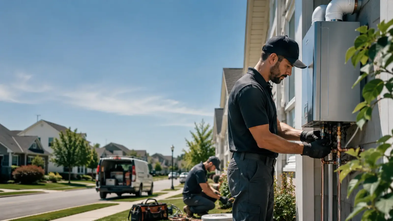 Tankless Water Heater Installation in Oberon, ND